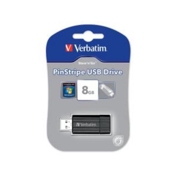 Clé USB VERBATIM 8 Go PinStripe
