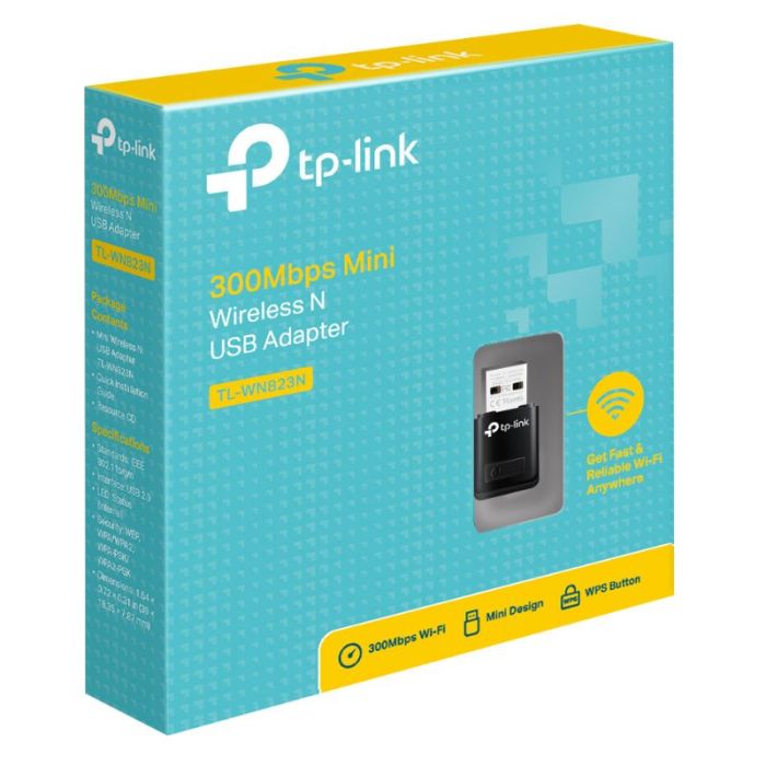 Clé wifi TP LINK N300 MBPS nano TL-WN823N