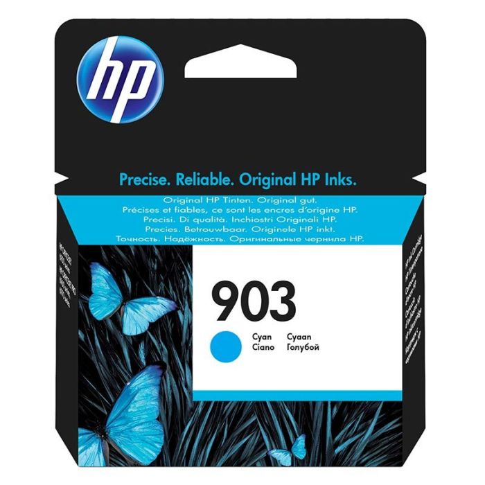 Cartouche d'encre HP 903 Cyan authentique (T6L87AE)