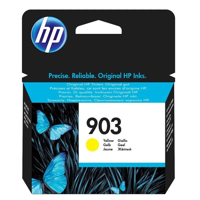 Cartouche d'encre HP 903 Jaune authentique (T6L95AE)