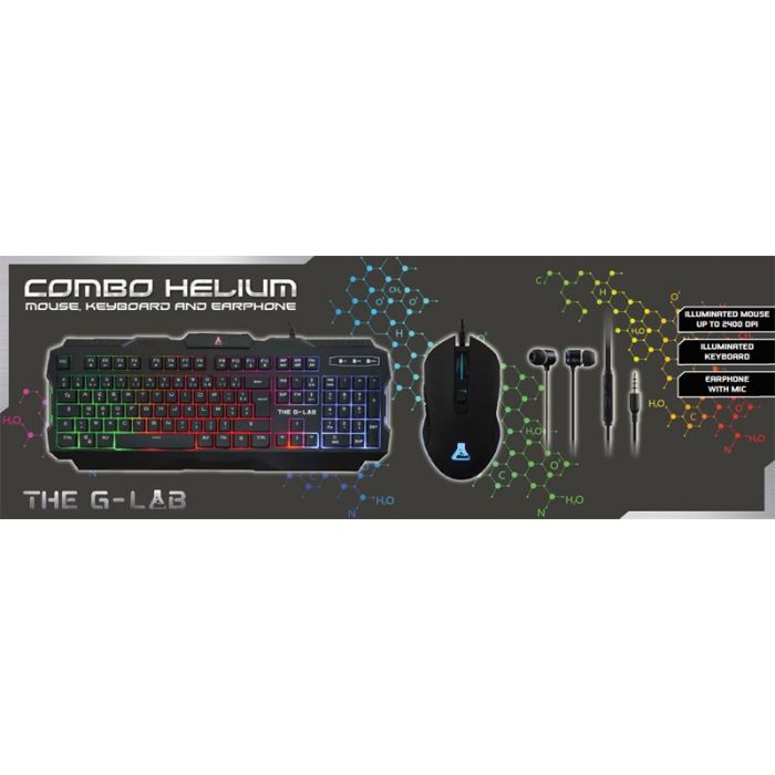 Pack gaming THE G-LAB Combo Helium
