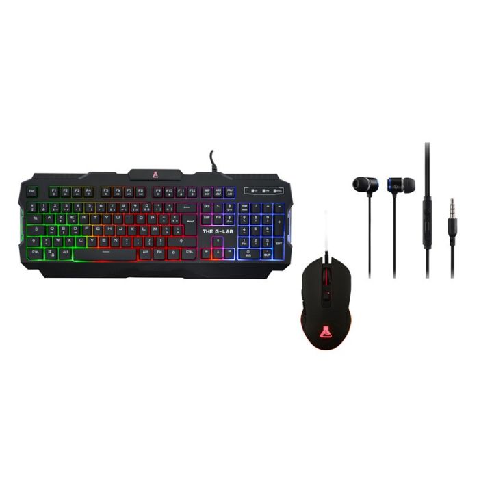 Pack Gamer THE G-LAB Combo Helium