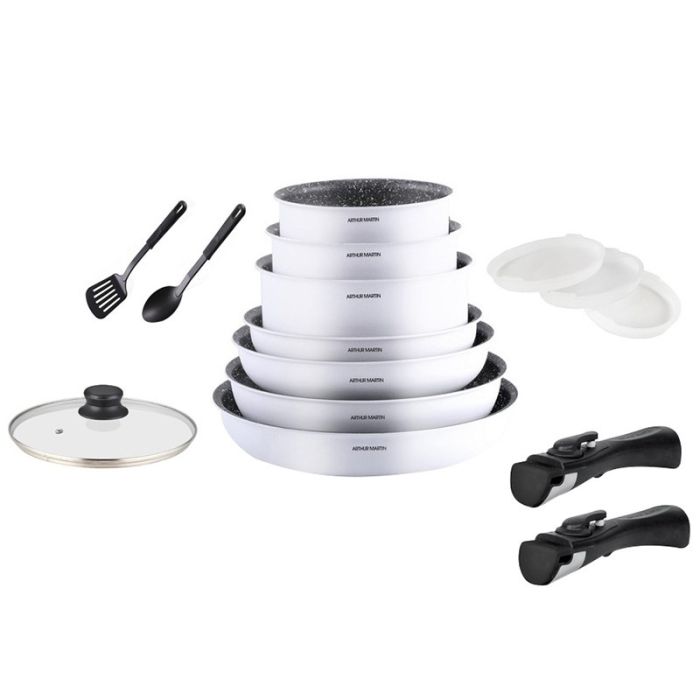 BATTERIE DE CUISINE ARTHUR MARTIN 15 pièces Electro Dépôt
