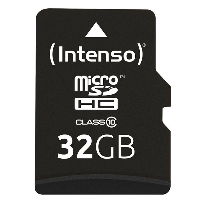 Carte Micro SD INtenso 32Go + adaptateur SD