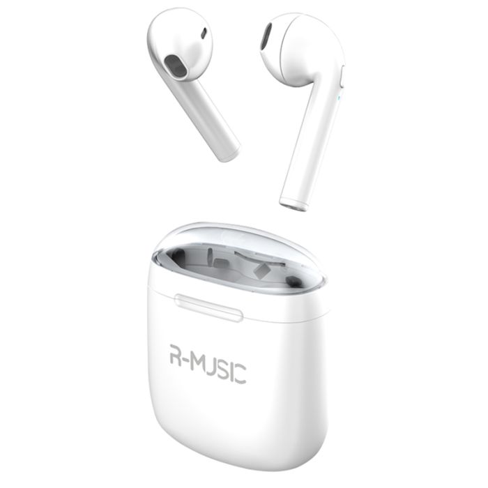 Écouteur Bluetooth R-MUSIC TWS Blanc