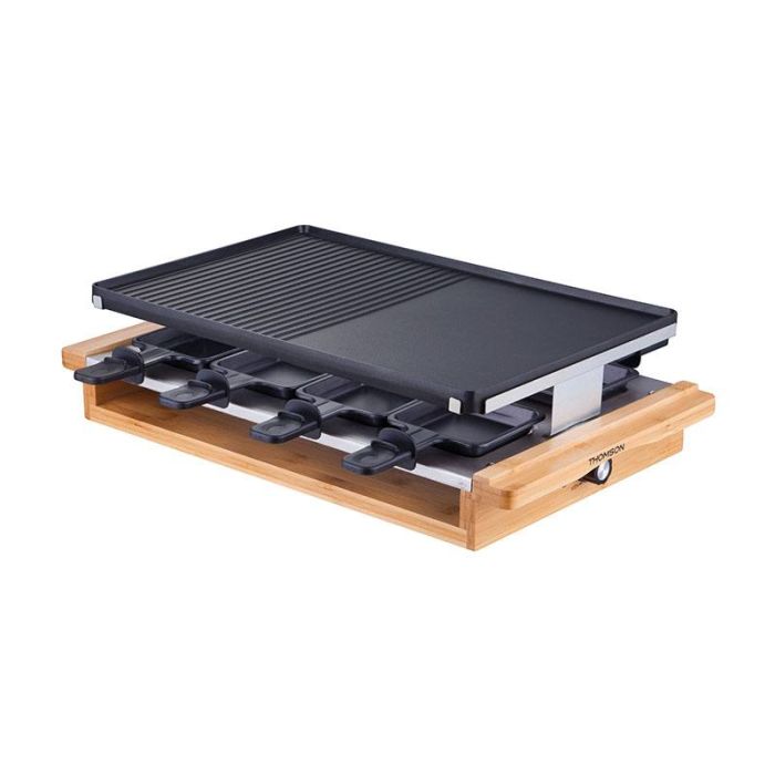 Raclette multifonctions THOMSON 8 personnes BAMBOU