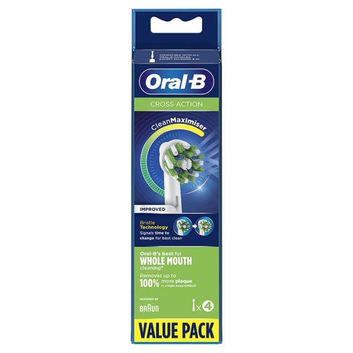 Brossettes ORAL-B CROSS ACTION X4 CLEAN MAX