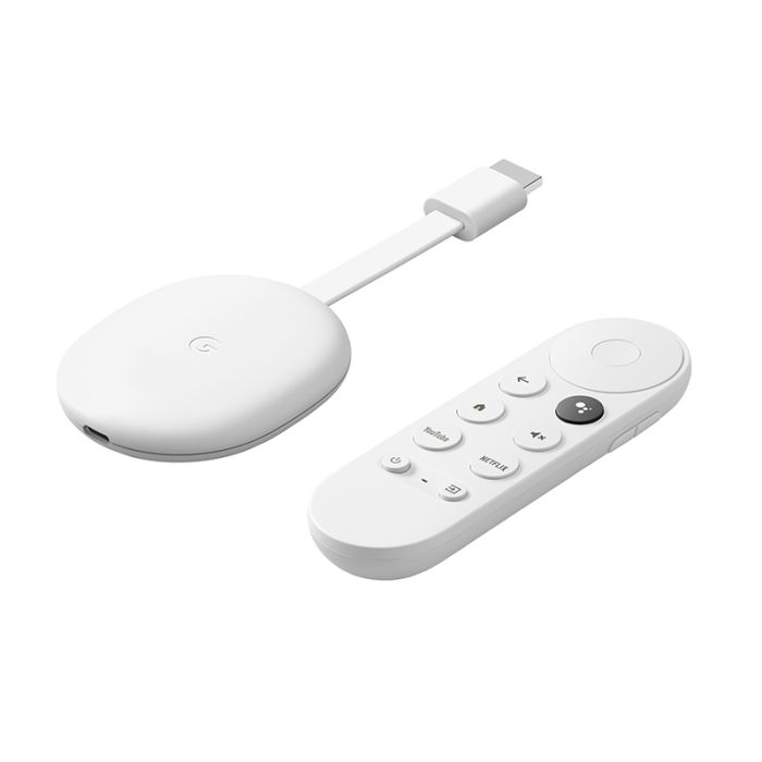 Passerelle multimédia Google Chromecast avec Google TV 4K