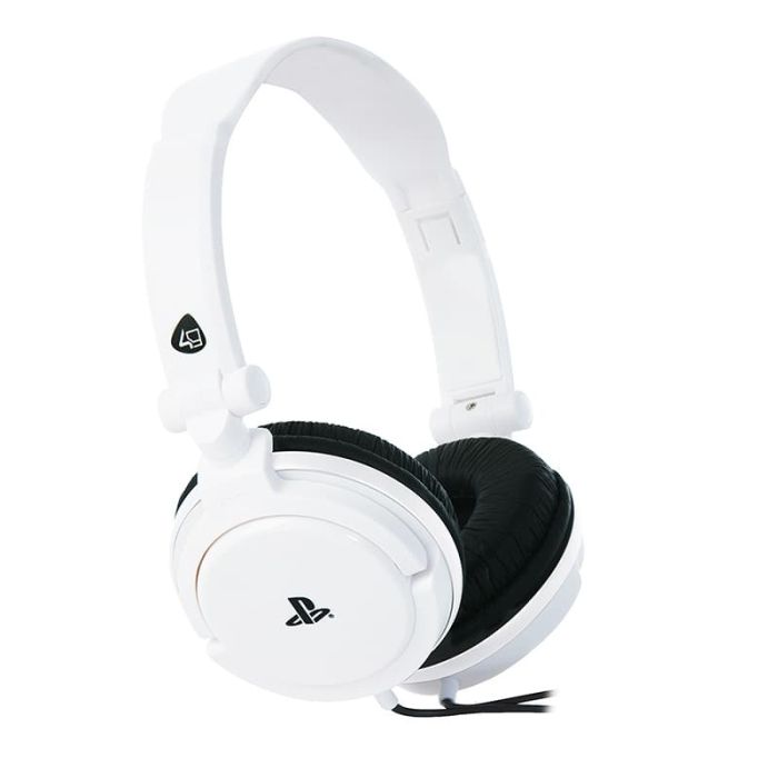Casque micro PS4 4 GAMERS PRO4-10 BLANC