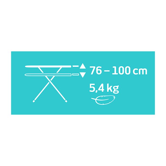 Table à repasser LEIFHEIT Airboard express 120 x 38 cm 