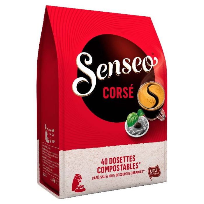Dosettes SENSEO X40 Corsé