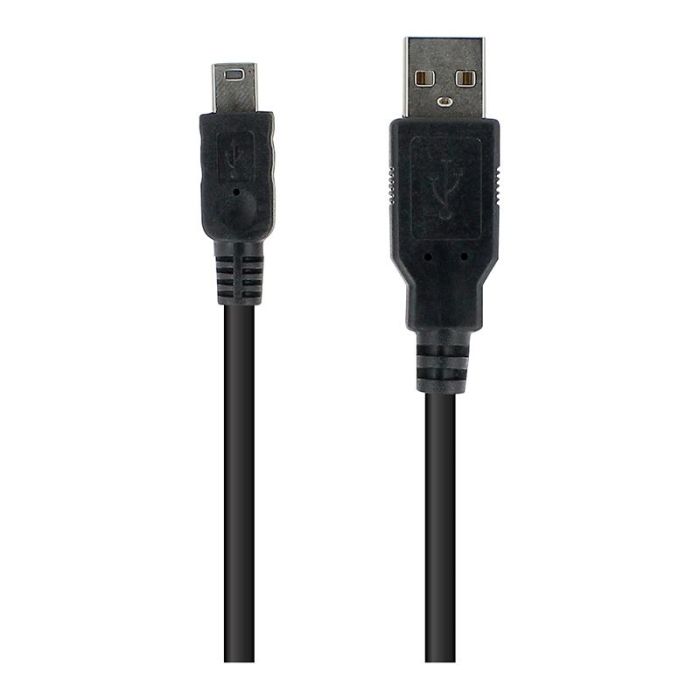 Câble USB EDENWOOD vers mini USB noir 1,80m
