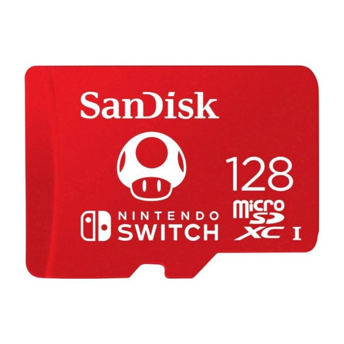Carte Micro SD SANDISK 128Go pour Nintendo