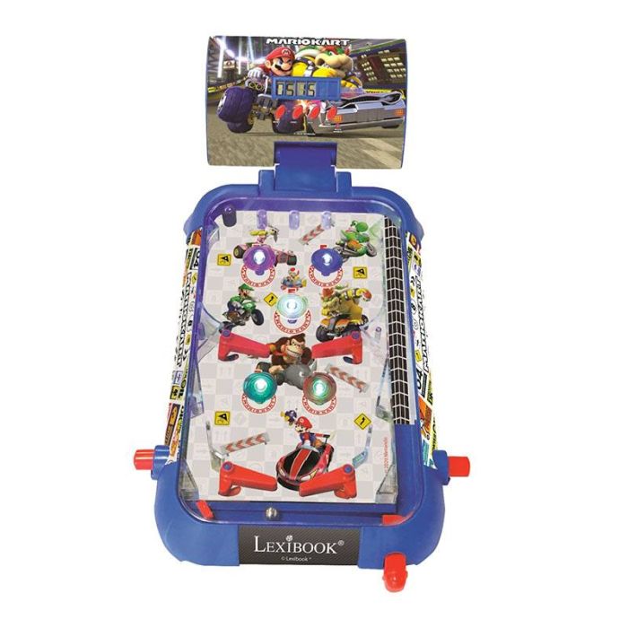 Flipper électronique de table LEXIBOOK Mario Kart
