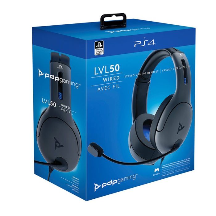 Casque micro gaming PDP LVL50 PS4/PS5