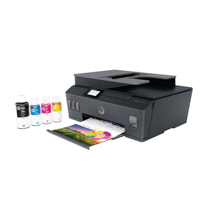 Imprimante HP SmartTank Plus 570 multifonction Jet d'encre couleur Copie Scan 