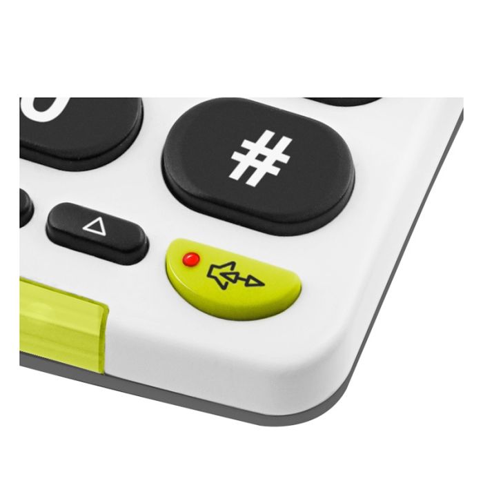 Doro PhoneEasy 331ph Téléphone Fixe Senior - Grosses Touches, Volume Fort, Compatible Appareils Auditifs