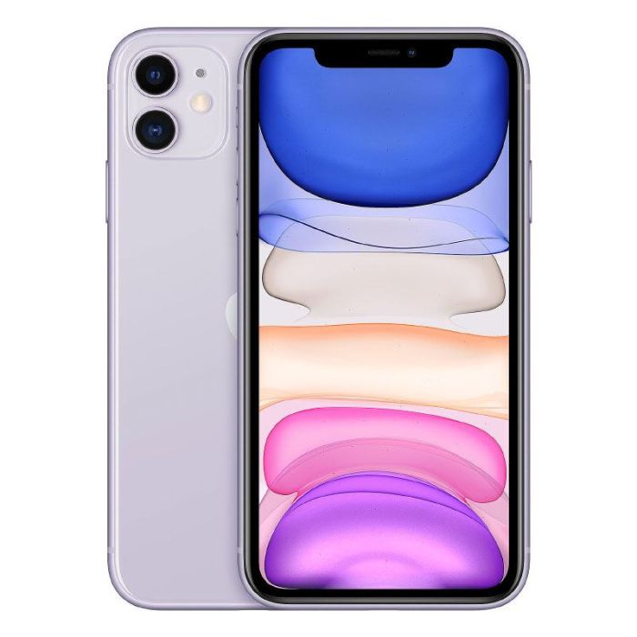 APPLE iPhone 11 64Go violet Reconditionné grade éco + coque