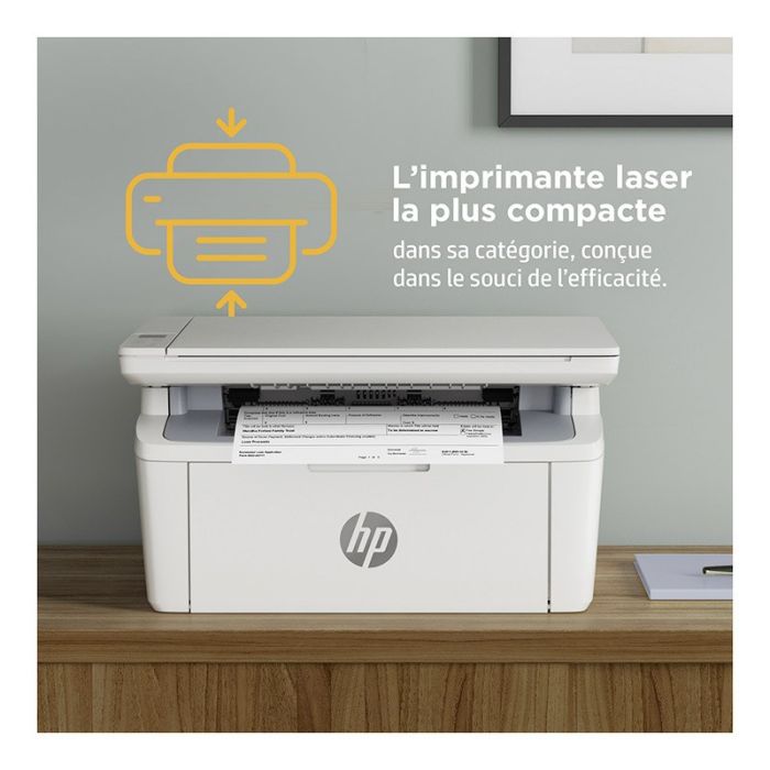 HP LaserJet M140we Imprimante multifonction Laser noir et blanc Copie Scan - 6 mois d' Instant ink inclus avec HP+