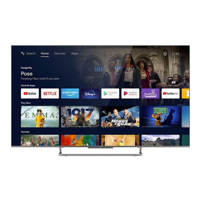 TV QLED UHD 4K TCL 65C728 ANDROID TV