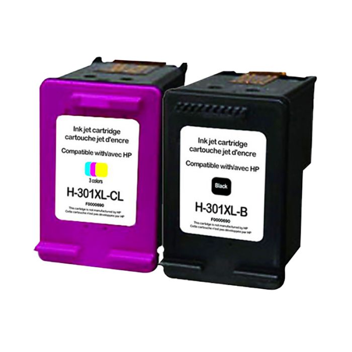 Cartouche d'encre ELECTRO DEPOT compatible HP H301pack XL noir et couleurs