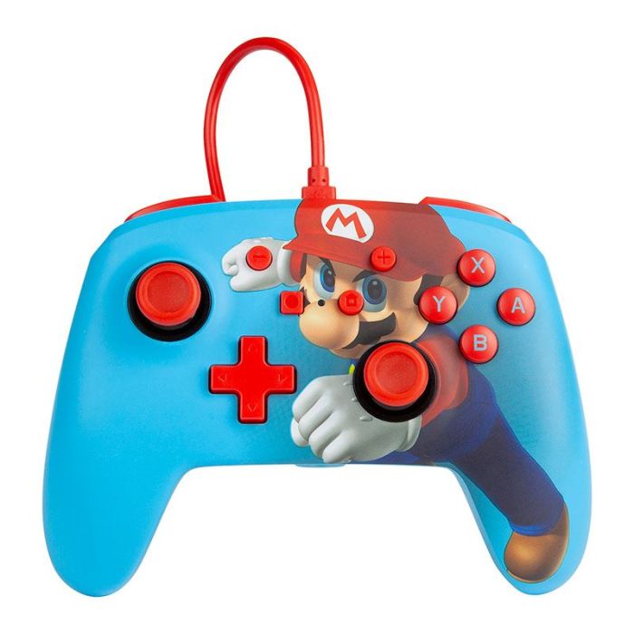 Manette POWER à fil Mario pour Switch