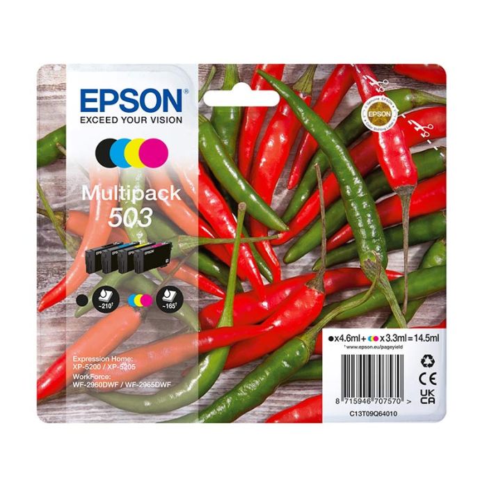 MultiPack EPSON 503 Piment 4 couleurs