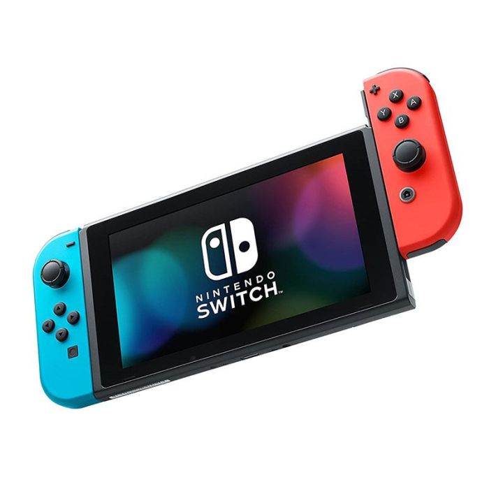 Console NINTENDO Switch + 1 jeu + 3 accessoires