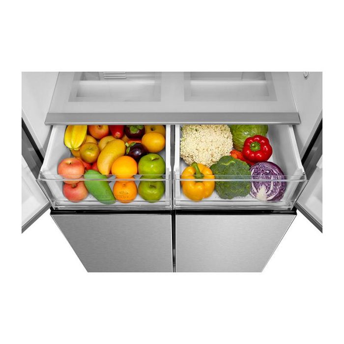 Réfrigérateur 4 portes VALBERG 4D 474 E X 625C - Electro Dépôt