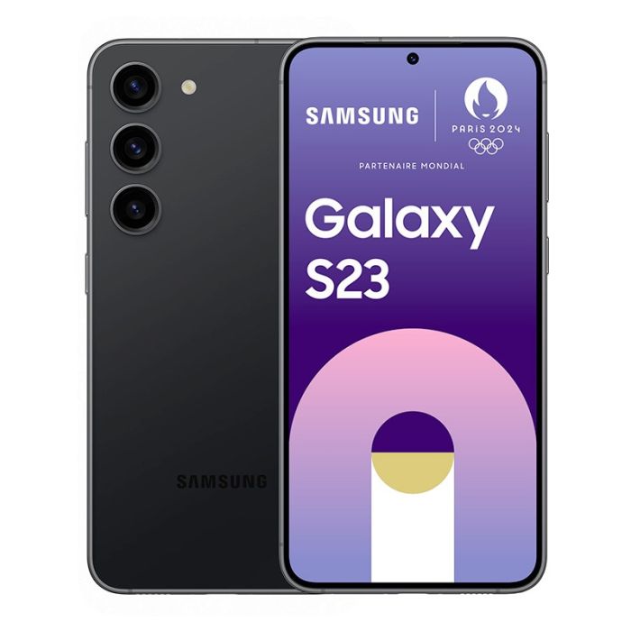 Smartphone SAMSUNG S23 5G 128 Go Noir