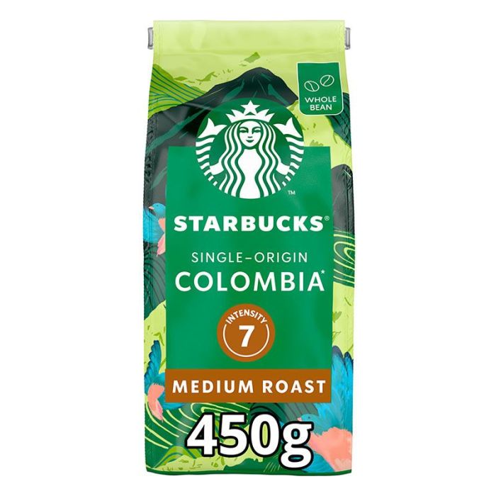 Café grains STARBUCKS Colombia origin 450 Gr