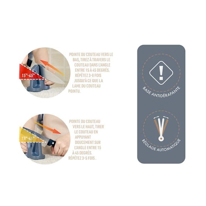 1 pc Kit d'affûtage de couteaux multifonction accessoires de - Temu France