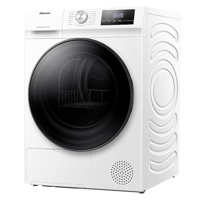 Sèchelinge pompe à chaleur 9 kg HISENSE DHQA902U Electro Dépôt