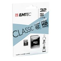 Carte Micro SD EMTEC 32 Go class 10