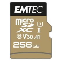 Carte Micro SD EMTEC 256 Go U3 SpeedIN