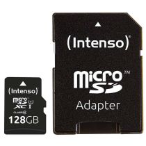 Carte Micro-SD intenso 128Go UHS-I + adaptateur