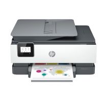 Imprimante OfficeJet HP 8012e multifonction Jet d'encre couleur Copie Scan - 6 mois d' Instant ink inclus avec HP+