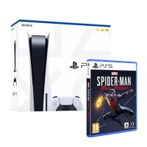 Pack console PS5 standard + jeu Spiderman