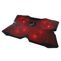 Support ventilé pour pc portable 17"  Berserker Gaming  rouge