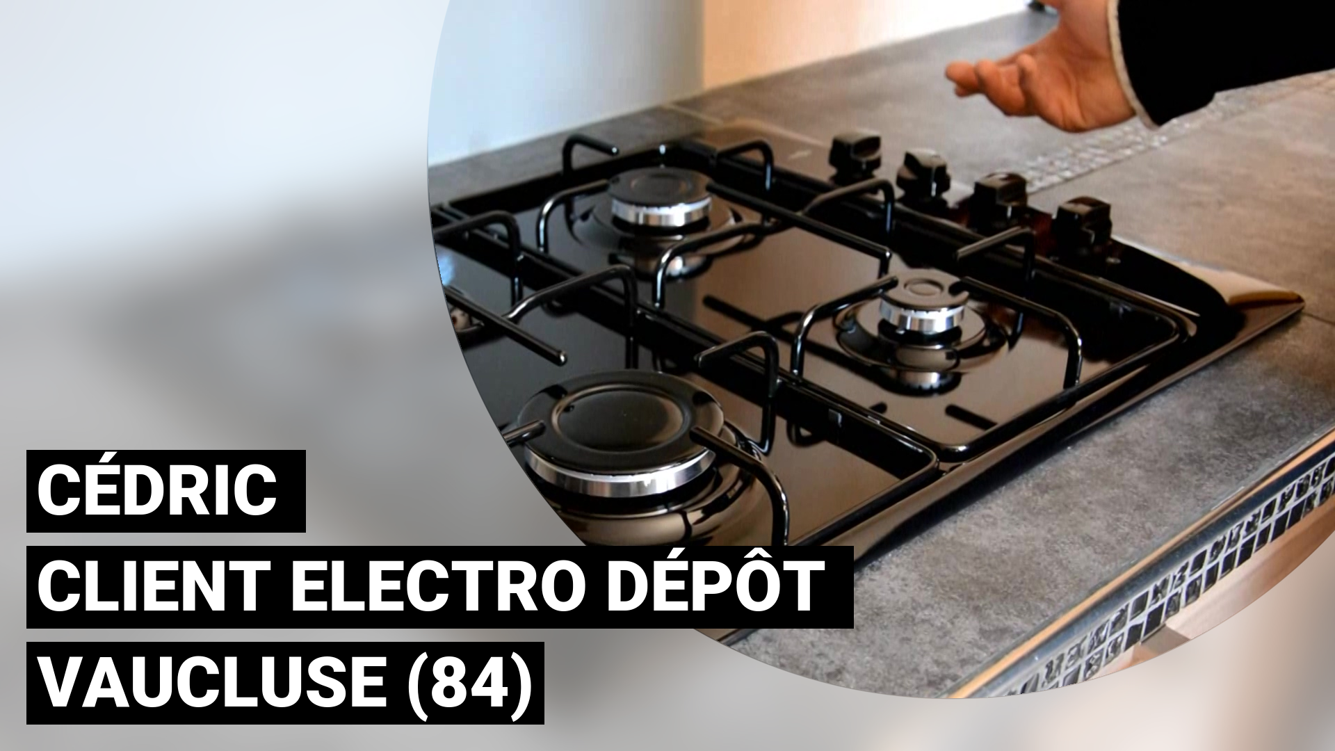 Table gaz HIGH ONE TGA 4 K SIST Electro Dépôt