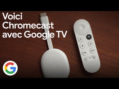 Passerelle Multimédia Google Chromecast avec Google TV 4K - Electro Dépôt