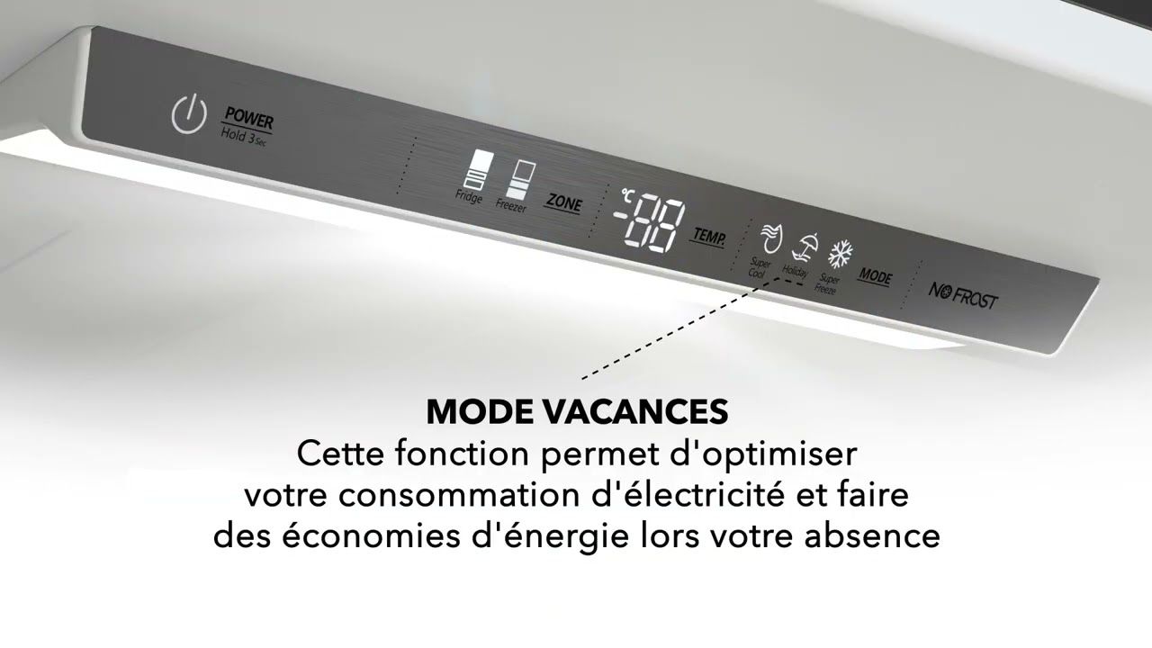 Réfrigérateur Combiné Valberg Cnf 253 C S742c Réfrigérateur combiné VALBERG CNF 493 E X180C - Electro Dépôt