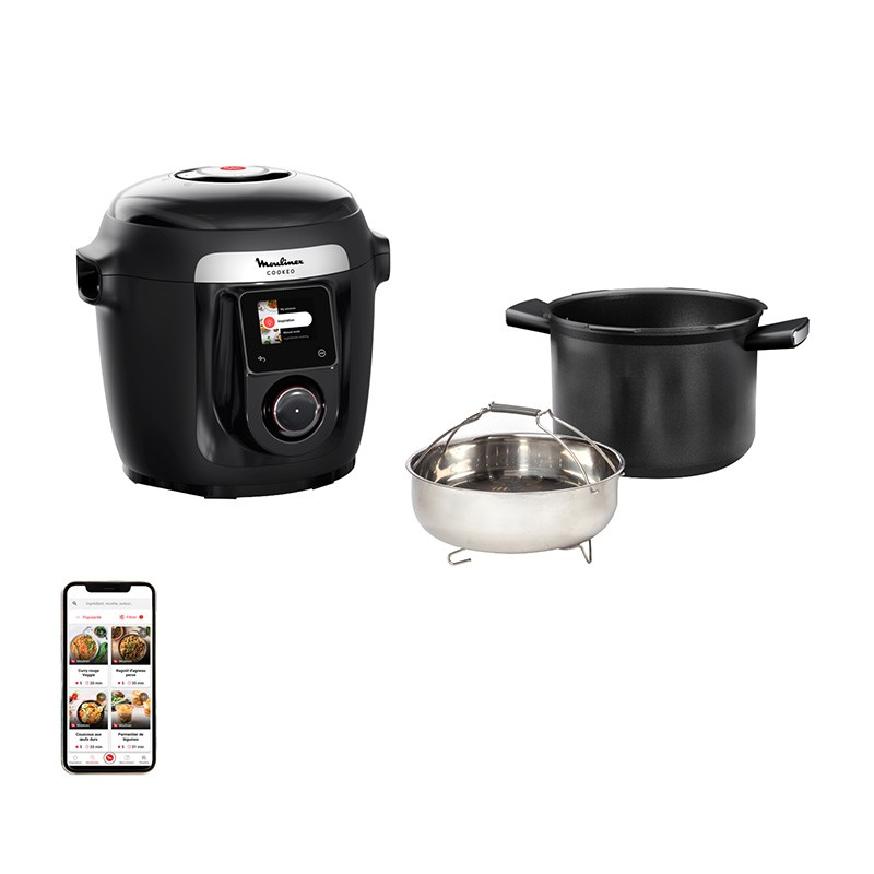 Cuiseur Multiplats Moulinex Ce952810 9 En 1