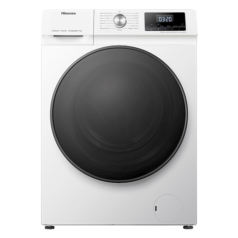 Lave-Linge Hublot 9 Kg Hisense Wfqa9014Evjm