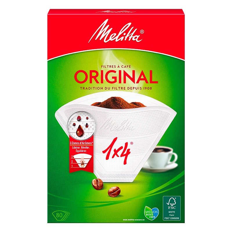 Filtres X 80 Melitta 1x4