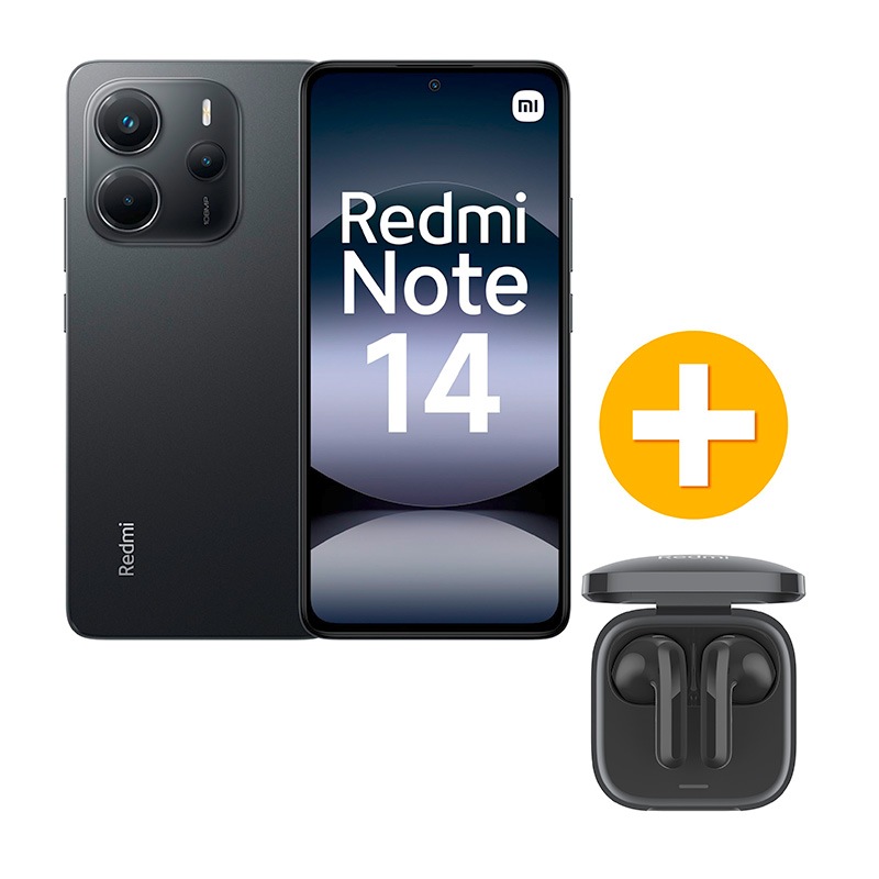 Smartphone Xiaomi Redmi Note 14 4g 256go Noir + Buds 6 + Coque - Bon état sur Electro Depot