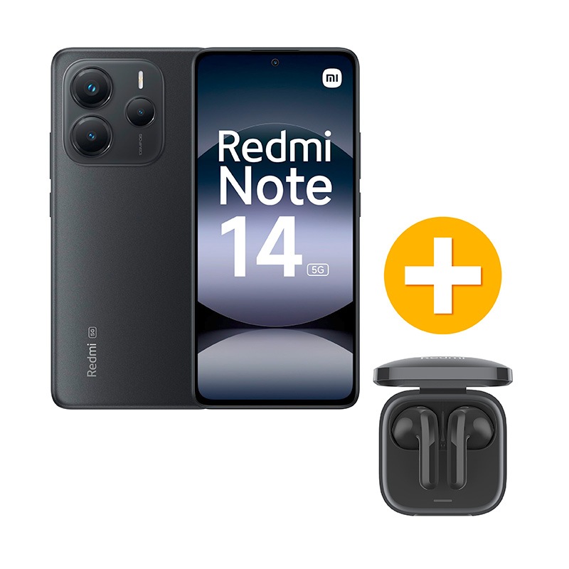 Smartphone Xiaomi Redmi Note 14 5g 256go Noir + Buds 6 + Coque - Bon état sur Electro Depot