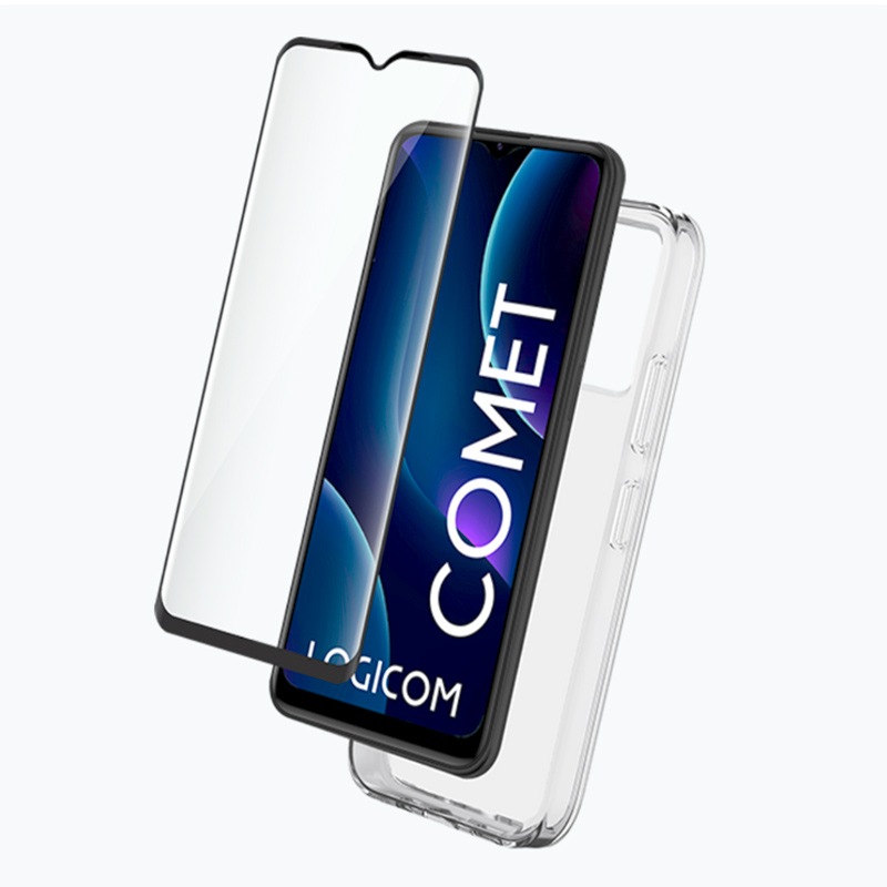 Pack Bigben Verre Trempe + Coque Logicom