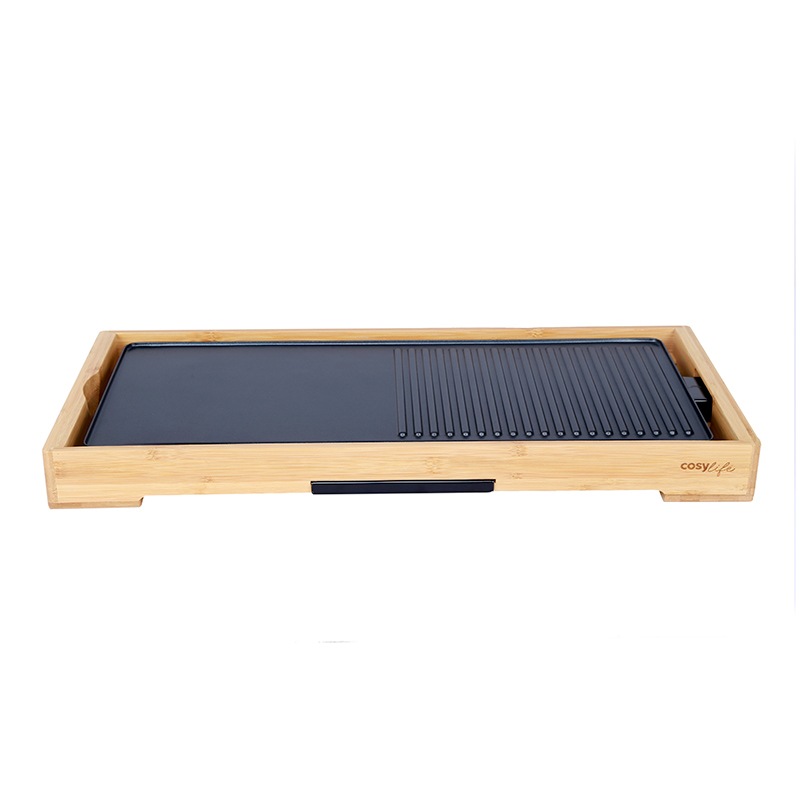 Plancha electrique Bambou Cosylife Cl-plb