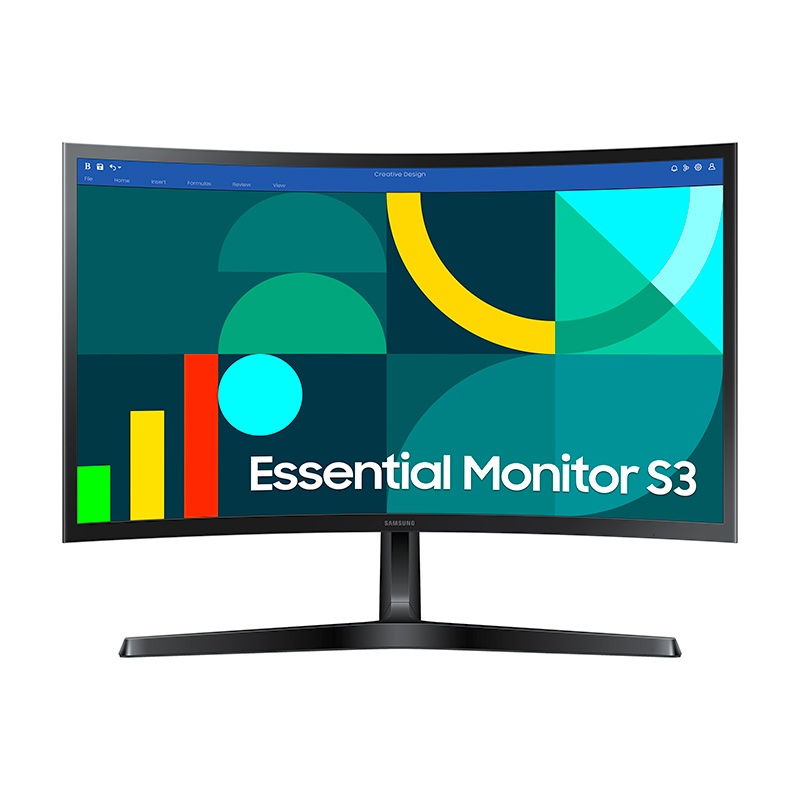 Ecran PC Incurve 27" Samsung S27D366Gau - 100Hz
